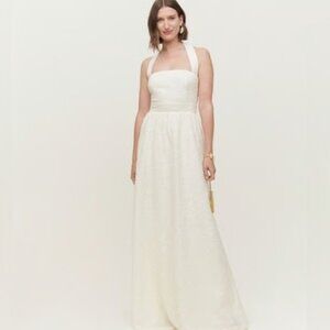 Reformation Dress Edessa Dress Ivory Size 6